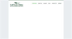 Desktop Screenshot of golftraderonline.com
