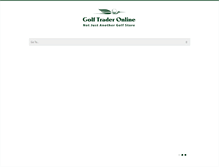 Tablet Screenshot of golftraderonline.com